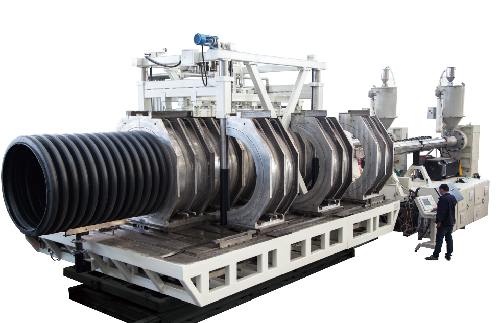 200mm-800mm HDPE 雙壁波紋管生產(chǎn)線 (臥式)